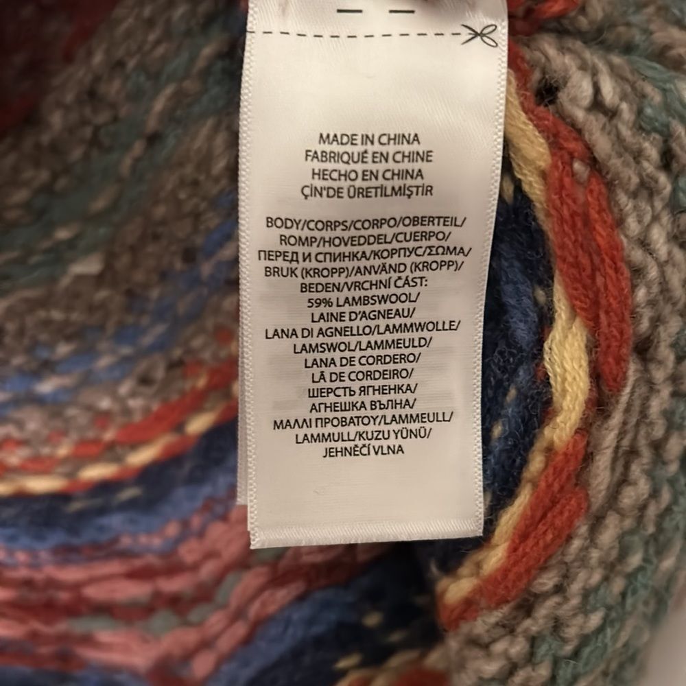 Polo Ralph Lauren - Women’s Wave Lambswool/Cashmere Blend Sweater -Size XL - Picture 6 of 7